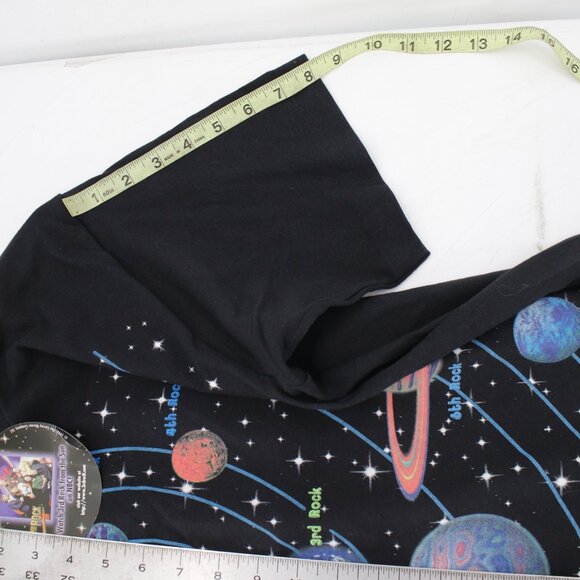 NWT Vintage 1996 The 3rd Rock shirt Mens M From The Sun Black Solar System TV - Picture 8 of 11